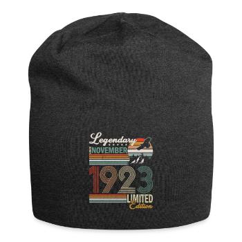 Des légendes sont nées en novembre 1923 Cadeau - Bonnet en jersey - charbon - Devant