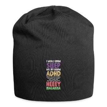 ADHD - Jersey Beanie - black - Front