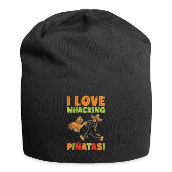 Cinco de Mayo Cryptozoology Bigfoot Fiesta Cryptid - Jersey Beanie - black - Front