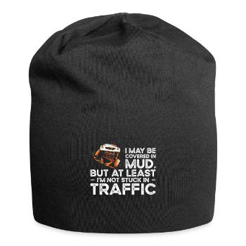 Off Road 4X4 Wheeler Offroading Dirt Mudding - Bonnet en jersey - noir - Devant
