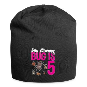 Insect collectors, insects, beetle lovers, entomologists - Jersey Beanie - black - Front