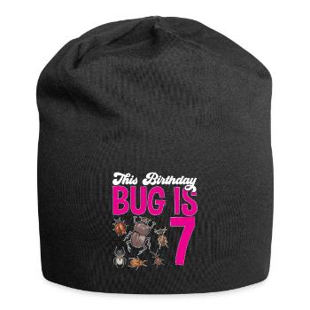 Insect collectors, insects, beetle lovers, entomologists - Jersey Beanie - black - Front
