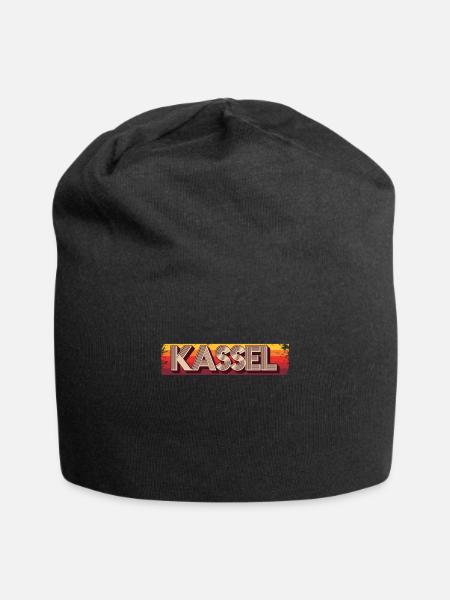 Kasselerin Kasseler Kassel - Jersey-Beanie - Schwarz