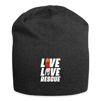 Animal Rescue - Jersey Beanie - charcoal grey - Front