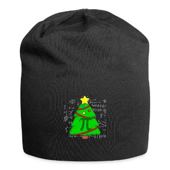 Pi Math Arbre de Noël Mathématicien Mathématiques - Bonnet en jersey - noir - Devant