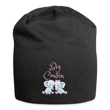 Big Cousin - Jersey-Beanie - Schwarz - Vorne