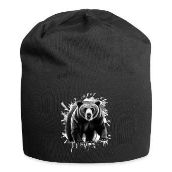Bear - Jersey Beanie - black - Front