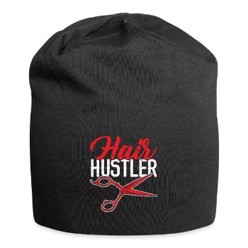 Hair Hustler Barbershop Hair Clipper Barber - Bonnet en jersey - noir - Devant