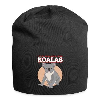Koala Koala Bear Koala Bear Koala Bear Gift - Jersey Beanie - black - Front