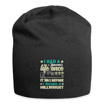 J’ai eu une vie avant de devenir - Bonnet en jersey - noir - Devant