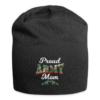 Proud Mama Army Soldiers Military Fan America - Bonnet en jersey - noir - Devant