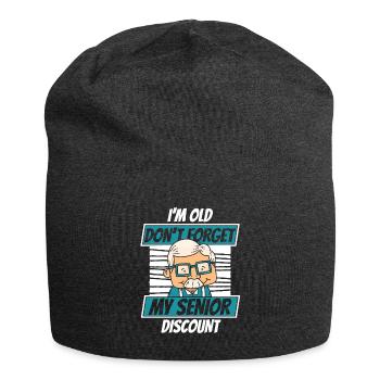 Rentner Rente Senior - Jersey-Beanie - Anthrazit - Vorne