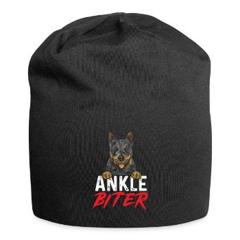 Australian Cattle Dog Red Blue Heeler - Jersey Beanie - black - Front