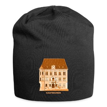 Kaufbeuren, Town Hall, Swabia, Allgäu, Bavaria - Jersey Beanie - black - Front