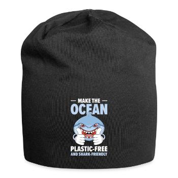 World Wildlife Day Shark Animal Welfare Marine - Jersey Beanie - black - Front