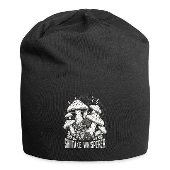 Shiitake Mushroom Forest Fungi Shiitake Moral - Jersey Beanie - black - Front