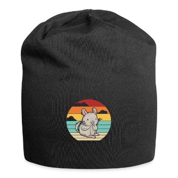 Retro Shorttail Longtail Longhair Breeder - Jersey Beanie - black - Front