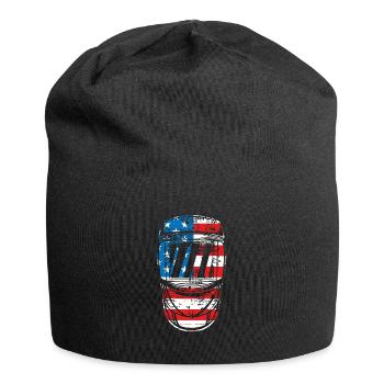 Casque de soudage Patriotic Usa - Bonnet en jersey - noir - Devant