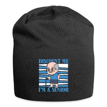 Rentner Rente Lustig - Jersey-Beanie - Schwarz - Vorne
