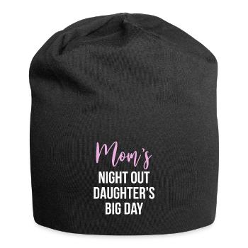 Brides Mom Mother Of The Bride Mutter Der Braut - Jersey-Beanie - Schwarz - Vorne