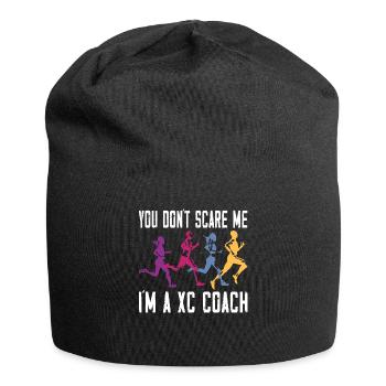 Présent de course XC pour hommes et femmes - Bonnet en jersey - noir - Devant