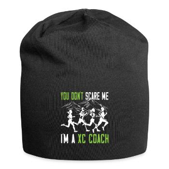 XC running present for men and women - Jersey-Beanie - Schwarz - Vorne