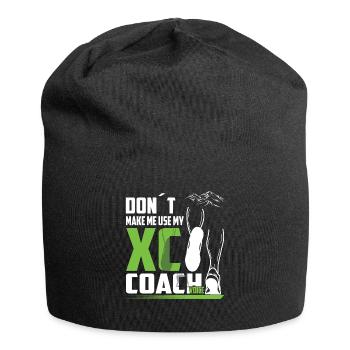 XC running present for men and women - Jersey-Beanie - Schwarz - Vorne
