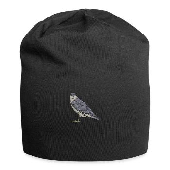 Sparrowhawk Bird I Bird of Prey Motif for Ornithologists - Jersey Beanie - black - Front
