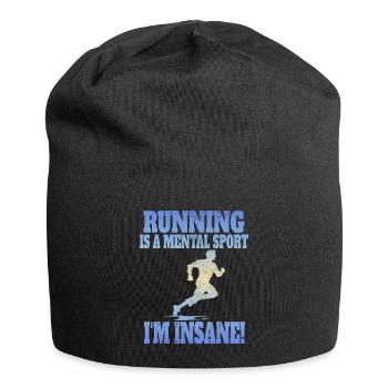 Présent de course XC pour hommes et femmes - Bonnet en jersey - noir - Devant