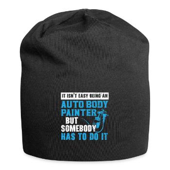 Je ne suis ici qu’à cause du corps des piqûres d’épingle - Bonnet en jersey - noir - Devant