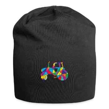 Low Poly Farm Tracteur Poly Farm - Bonnet en jersey - noir - Devant