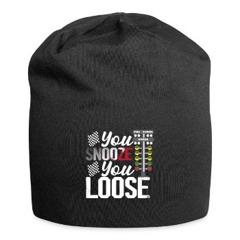 Vous répétez votre voiture musculaire de drag racer lâche - Bonnet en jersey - noir - Devant