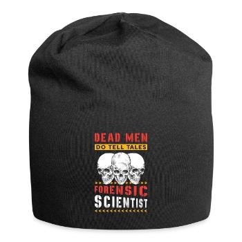 Sciences médico-légales Les morts racontent des histoires Médecine légale - Bonnet en jersey - noir - Devant