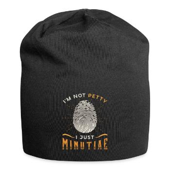 Forensic Science I'm Not Petty I Just Crime Scene - Jersey-Beanie - Schwarz - Vorne
