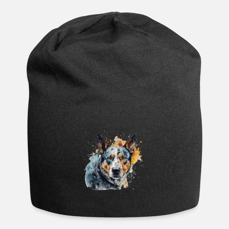Bouvier australien - Bonnet en jersey - noir