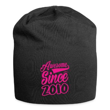 Génial depuis 2010 - Bonnet en jersey - noir - Devant