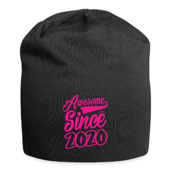 Génial depuis 2020 - Bonnet en jersey - noir - Devant