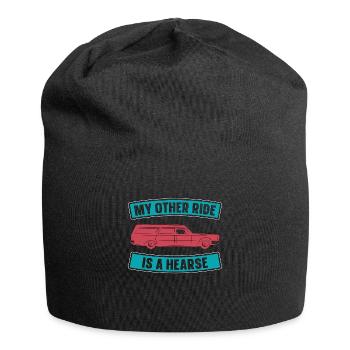Embalmer My Other Ride Is A Funeral Home Embalmers - Jersey Beanie - black - Front