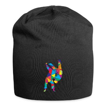 Judo Polygon Judoka Trainer - Jersey Beanie - black - Front