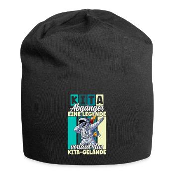 Kita Absolvent Abschied Kindergartenkind Kita - Jersey-Beanie - Schwarz - Vorne
