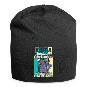 Kita Absolvent Abschied Kindergartenkind Kita - Jersey-Beanie - Schwarz - Vorne
