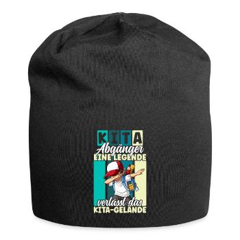 Kita Absolvent Abschied Kindergartenkind Kita - Jersey-Beanie - Schwarz - Vorne
