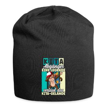 Kita Absolvent Abschied Kindergartenkind Kita - Jersey-Beanie - Schwarz - Vorne