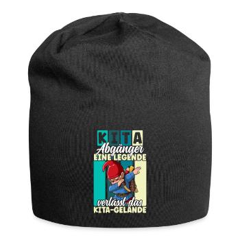 Kita Absolvent Abschied Kindergartenkind Kita - Jersey-Beanie - Schwarz - Vorne