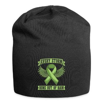 Mental Health Every Storm Runs Out Health Care - Jersey Beanie - black - Front