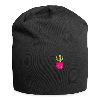 Cactus Lovers Succulents Botany Garden - Jersey Beanie - black - Front
