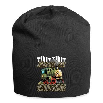 Nächste Haltestelle Grundschule - Kids Lokomotive - Jersey-Beanie - Schwarz - Vorne