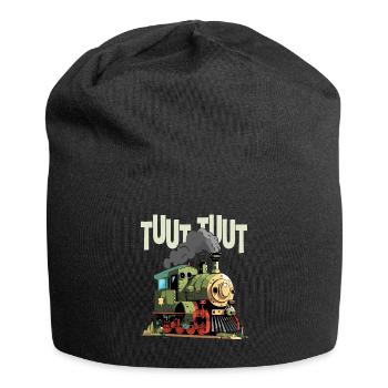 Nächste Haltestelle Schule - Kids Lokomotive - Jersey-Beanie - Schwarz - Vorne