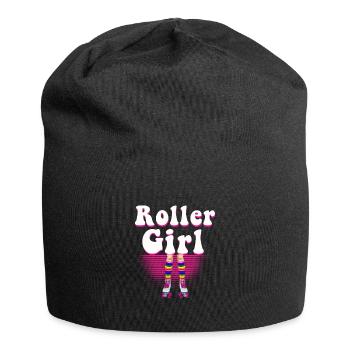Inline Skater - Jersey-Beanie - Schwarz - Vorne