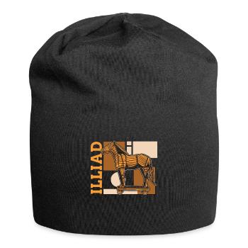 Mythologie grecque Illiade Mythologie Dieux Mythe antique - Bonnet en jersey - noir - Devant